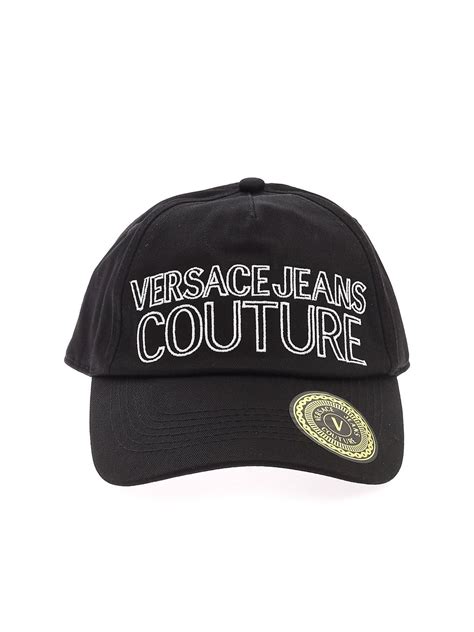 VERSACE JEANS COUTURE Cappelli Unisex Nero Cappello 